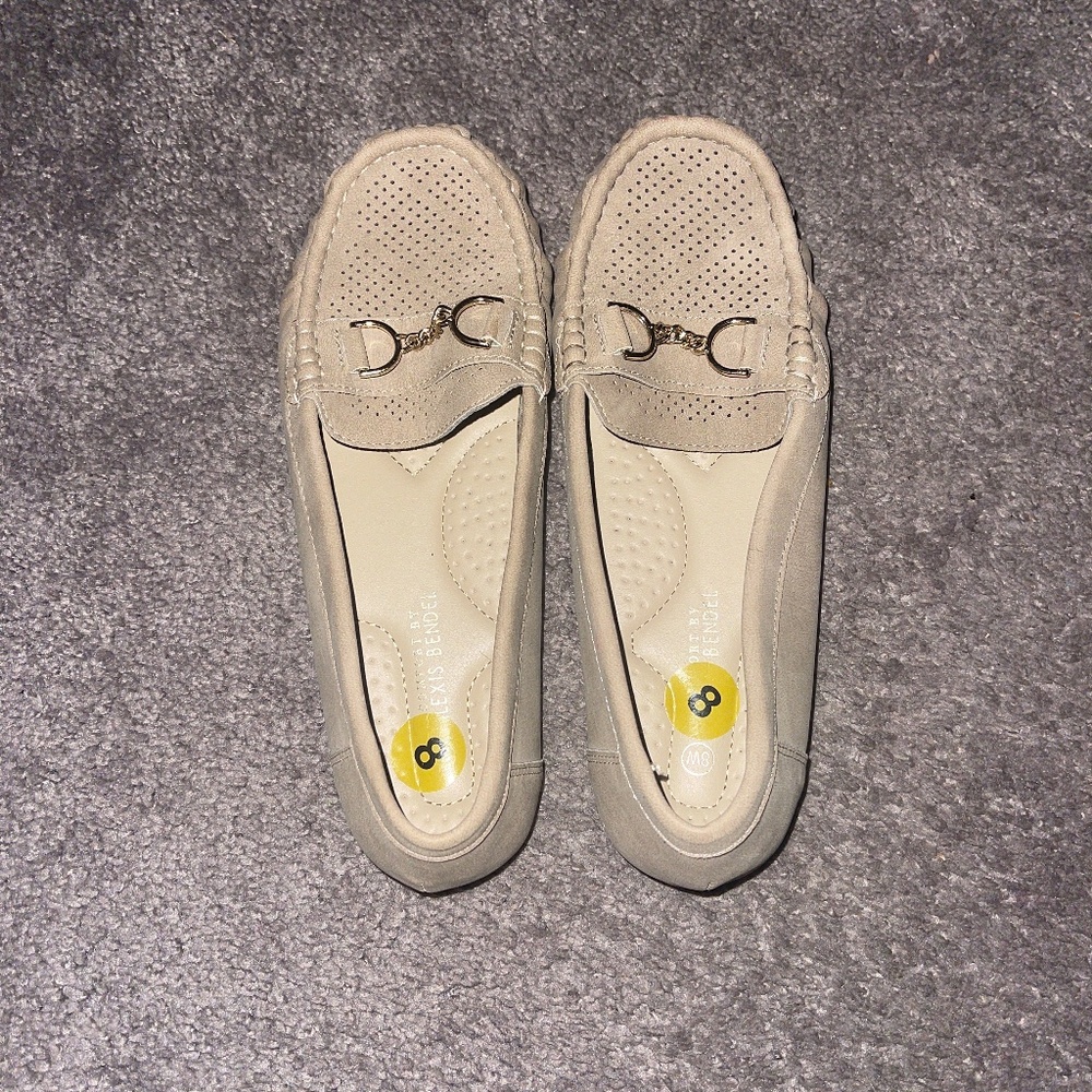 Comfort by Alexis Bendel wide width flat slip on shoes